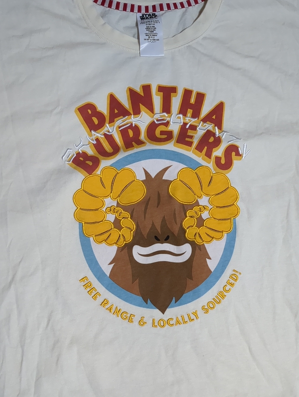Disney Parks Star Wars Bantha Burgers T-Shirt Galaxy's Edge Adult Size XL - Picture 2 of 10